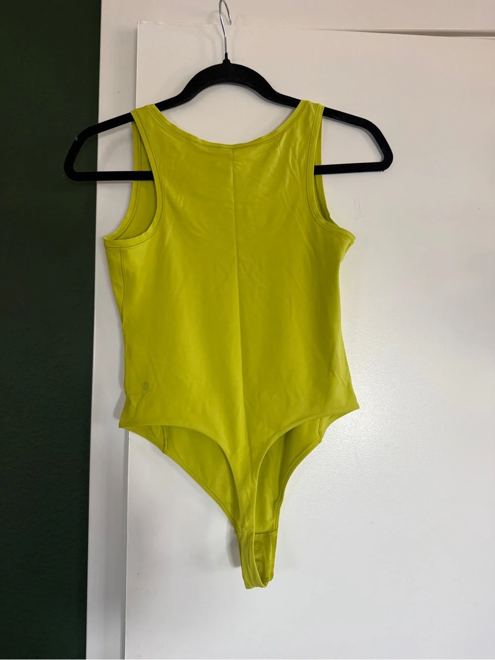 lululemon athletica Neon Lime Tank Bodysuit